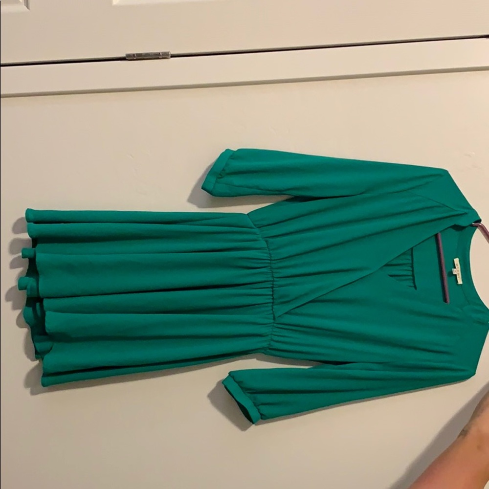 Green dress